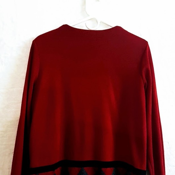 #C16 Alfred Dunner Women's V-neck Sweater - Picture 8 of 8